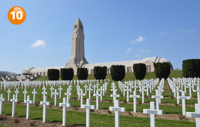 Verdun, Douaumont, Mémorial de Verdun, Ossuaire
